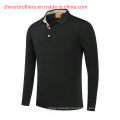 Long-Sleeve Polo Shirt with Burberry Design and Shirt Sleeve